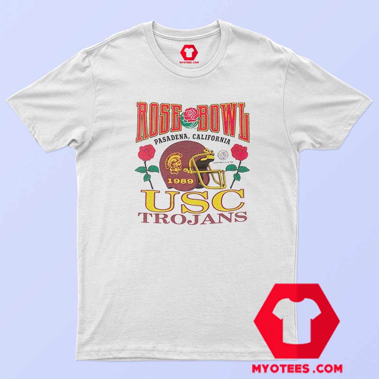 Vintage USC Trojans Rose Bowl Unisex T-Shirt Cheap | Myotees.com