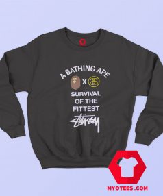 Stussy bape survival discount of the fittest