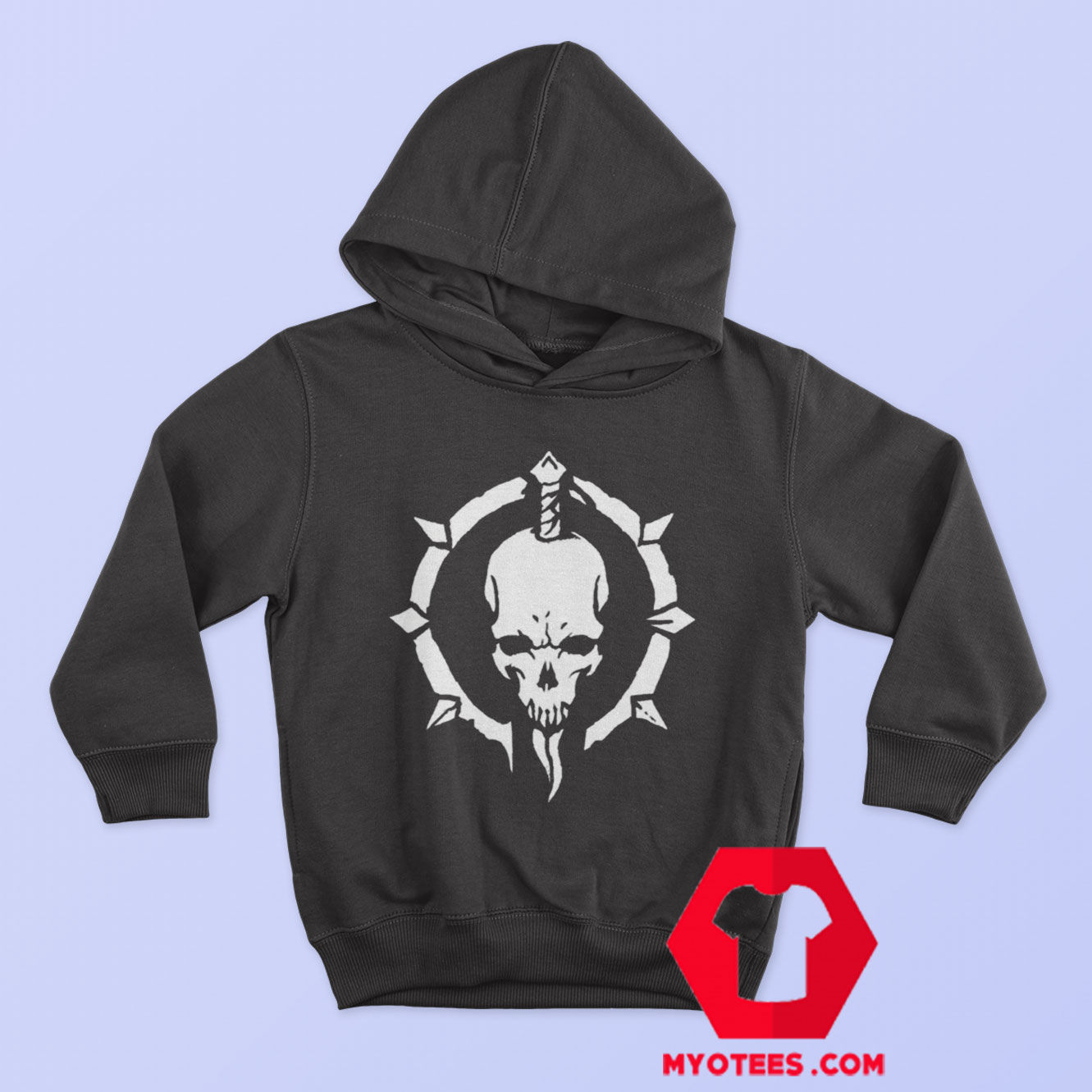 Diablo IV Necromancer Icon Graphic Hoodie | myotees.com